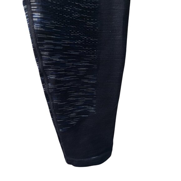 JoyLab High-Waisted Seamless Black/Blue Leggings Polyester Blend Sz M Pre-Owned - Picture 2 of 5